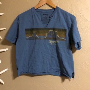Wrangler Retro graphic tee cropped